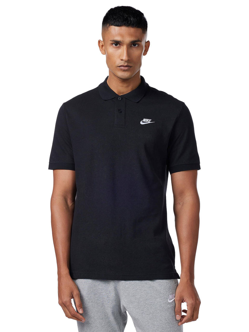 NIKE Men's M Nsw Ce Matchup Pq Polo Shirt, Black/(White)