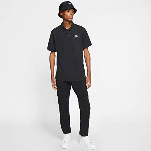 NIKE Men's M Nsw Ce Matchup Pq Polo Shirt, Black/(White)