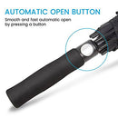 NINEMAX Large Golf Umbrella Windproof Strong 62 Inch,Extra Big Stick Umbrellas Automatic Open - Gents Umbrella Double Canopy (Black)