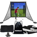 Obokidlyamor Golf Impact Screen & Shank Net for Simulator Setups
