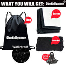 Obokidlyamor Golf Impact Screen & Shank Net for Simulator Setups