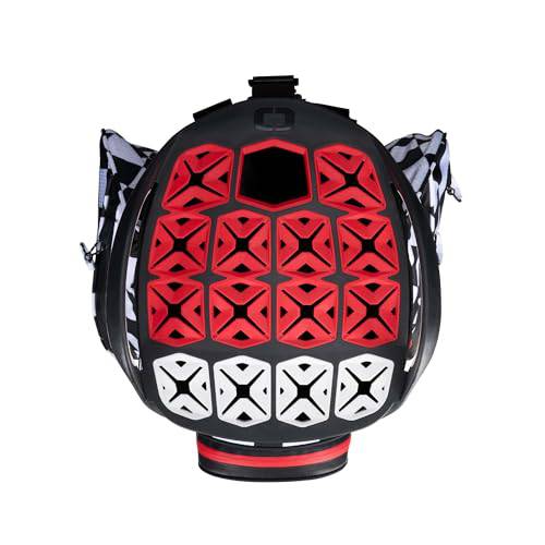 OGIO All Elements Silencer Waterproof Cart Bag, Warped Checkers