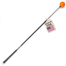 Orange Whip Full-Sized Golf Swing Trainer Aid - for Improved Rhythm, Flexibility, Balance, Tempo, and Strength |Black/Orange|47"