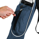 Orlimar Pitch 'n Putt Golf Lightweight Stand Carry Bag, Plaid Poly Azure Blue