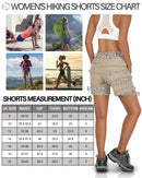 Outdoor Ventures Women's Quick Dry Shorts UPF 50+ Lightweight Shorts, Ladies Stretch Sports for Golf Brown