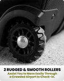 OutdoorMaster Golf Travel Bag with Wheels – Blue