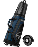 OutdoorMaster Golf Travel Bag with Wheels – Blue