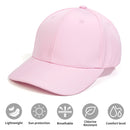 Baseball Cap for Women Ponytail Cap Criss Cross, Adjustable Quick Dry Ladies Ponytail Baseball Cap, Mesh Washed Casual Messy Bun Ponycap Breathable Sun Hat for Summer Outdoor Sport Pink