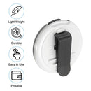 PATIKIL Golf Score Counter, 3 Pack Mini Golf Shot Stroke Attachment Counter Clicker Up to 12 Shots Score for Golfers Glove Bag Hat, White/Black