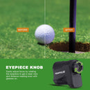 PeakPulse 600-Yard Golf Rangefinder with Slope & Flag Lock
