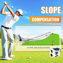 PeakPulse Golf Rangefinder with Slope & Flag Lock – 600 Yards