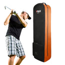 Penlimly Foldable Golf Travel Bag with Wheels – Orange