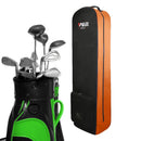 Penlimly Foldable Golf Travel Bag with Wheels – Orange