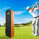 Penlimly Foldable Golf Travel Bag with Wheels – Orange