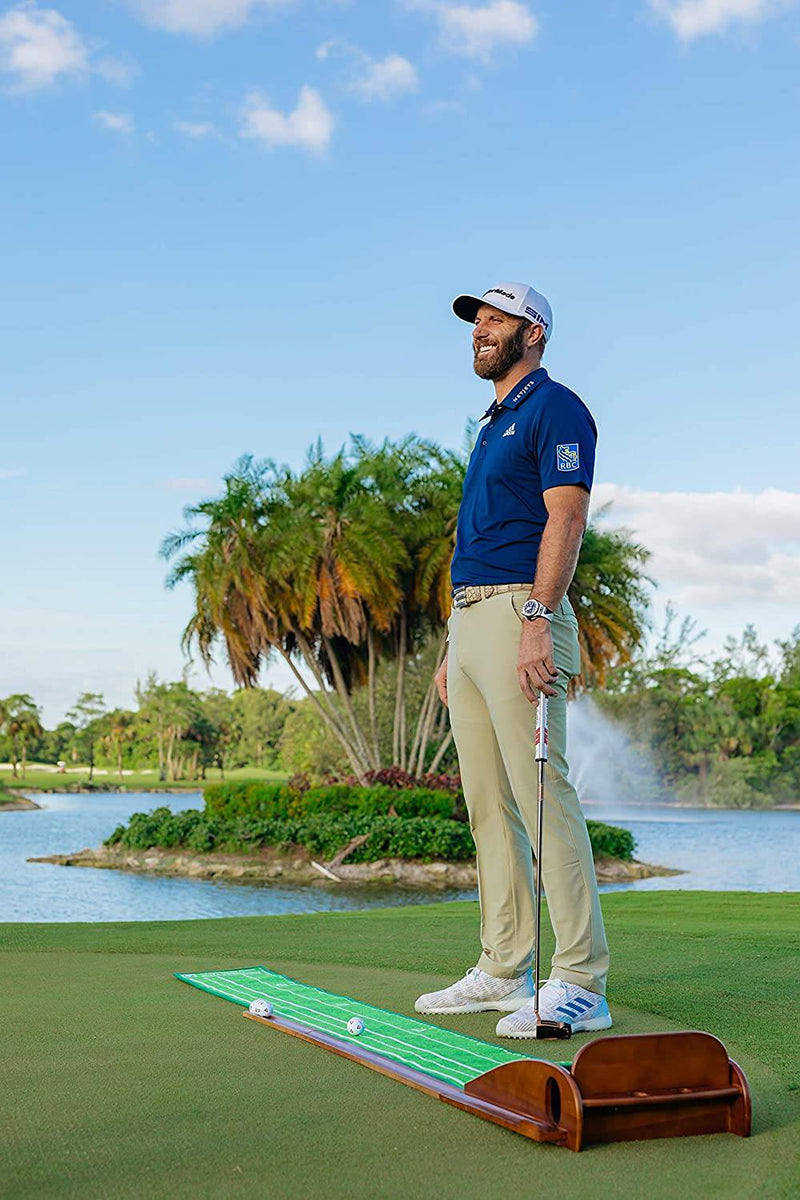 PERFECT PRACTICE Perfect Putting Mat - Official Putting Mat of Dustin Johnson