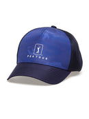 PGA Tour Men's Camo Trucker Style Golf Hat, Lightweight Mesh, Classic Baseball Cap, Pro Series Range, Peacoat