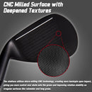 PGM Right Handed Wedge - 72 Degrees Premium Sand Wedge, Lob Wedge for Men & Women - CNC Textured - Bunker Buster Escape Bunkers and Save Strokes Around The Green-High Loft Golf Club