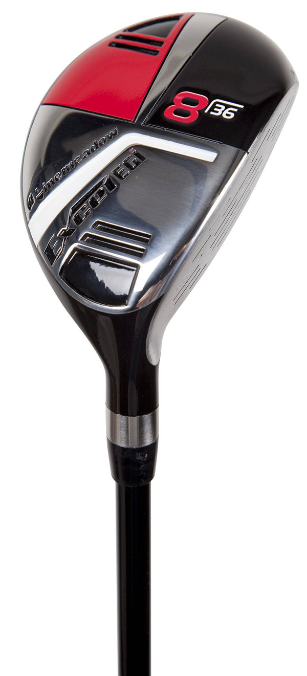 Pinemeadow Golf Men's Excel EGI Hybrid Club, Graphite, 32-Degree, 7, Regular, Left Hand