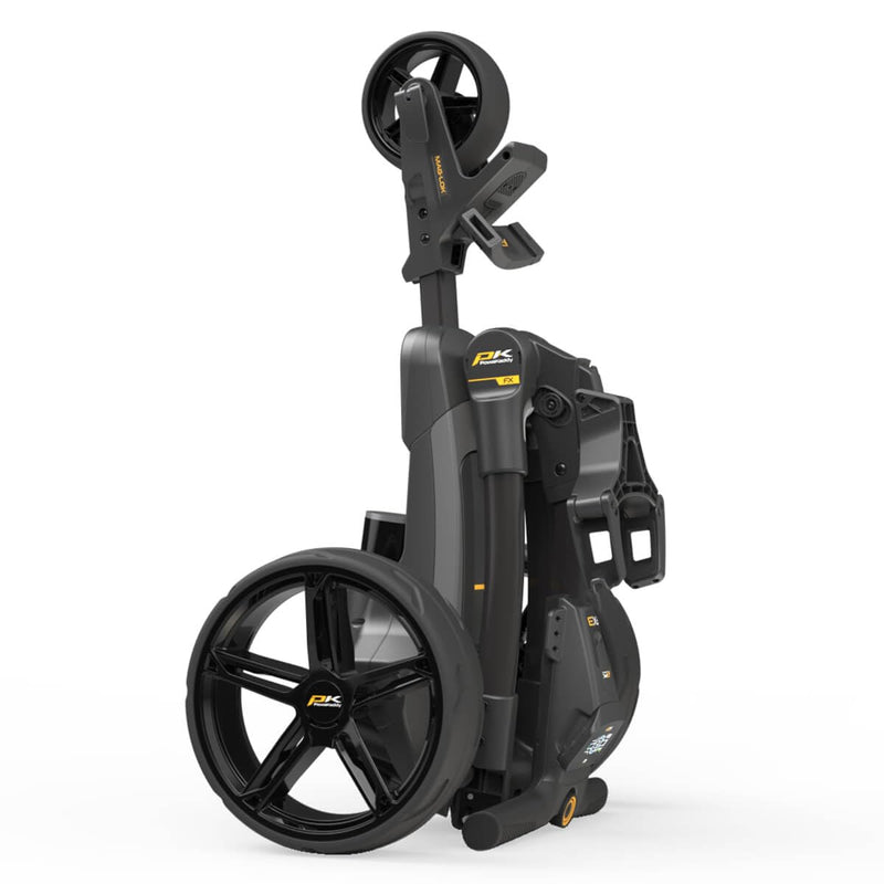 PowaKaddy Unisex FX3 XL Lithium 36 Hole Golf Trolley - Black - One Size