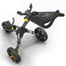 PowaKaddy Micra 3-Wheel Folding Golf Trolley – Gun Metal