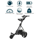 Pro Rider Lightweight Electric Golf Trolley with Lithium Battery