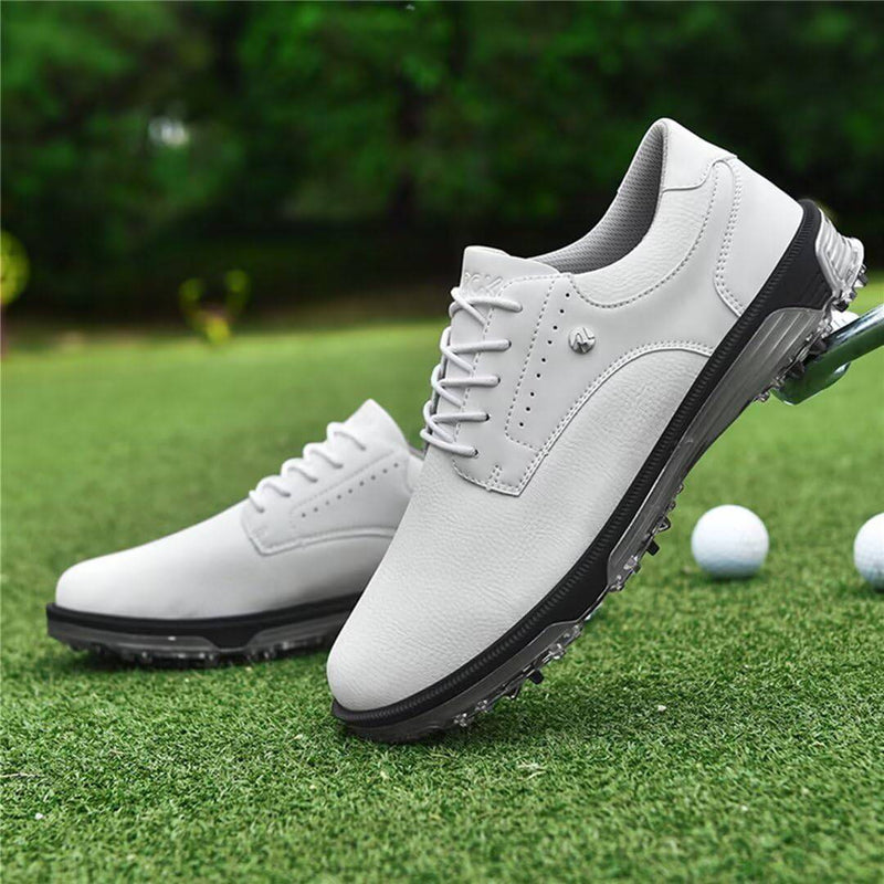 Waterproof Golf Shoes for Men Professional Footwear Anti Slip Lightweight Outdoor Comfortable Spikes Sneakers