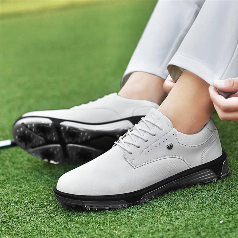 Waterproof Golf Shoes for Men Professional Footwear Anti Slip Lightweight Outdoor Comfortable Spikes Sneakers