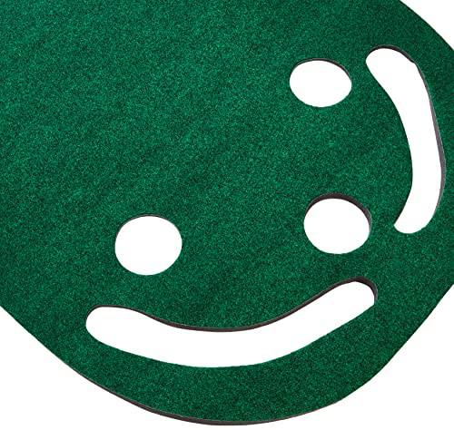 PUTT-A-BOUT Grassroots Par Three Golf Putting Green (9-feet x 3-feet)