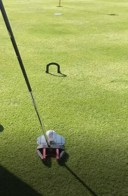 Putt2Win Putting Practice First Aid Kit full of Golf Training Aids inc a Putting Mirror, Putting Guides, Putting Gate, Ghost Holes, Flat Golf Ball, Ball Stencil & Marker Pens in a Tin. Great Golf Gift