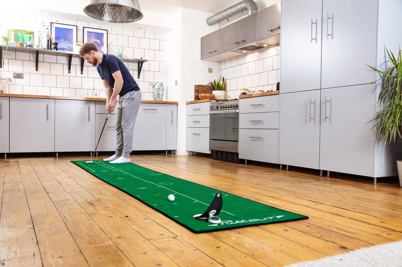 PuttOut Large Golf Putting Mat, 367cm x 67cm
