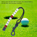 Qianxihu 3Pcs Golf Bead Counter Stroke Bead Counters Golf Shot Counter Bracelets Durable Light Weight Golf Beads Count for Outdoor Sport