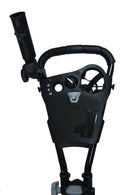 Qwik-Fold 3-Wheel Golf Trolley – Black/Charcoal