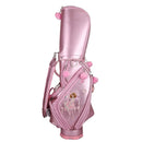 QZH Golf bag Adult Golf Accessories Pink Golf Bag Women's Golf Bag Bucket Bag Adult Golf Accessories Sport Riding Hybrid Lightweight golf bag (Pink,One size)
