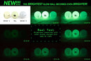R&L Night Golf Balls – 6-Pack Glow Balls with UV Flashlight