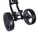 Ram Deluxe FX 4-Wheel Golf Trolley – Black/Silver