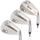 Ram Golf Pro Spin 3 Wedge Set - 52° Gap, 56° Sand, 60° Lob Wedges - Mens Right Hand (Right, Steel - 1 Inch Shorter, Regular)