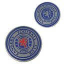 Official Rangers FC Golf Ball Marker - A great gift / present for men, boys, sons, husbands, dads, boyfriends for Christmas, Birthdays, Fathers Day, Valentines Day, Anniversaries or just as a treat for and avid football fan