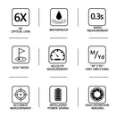 RANRAO 1000m Rechargeable Golf & Hunting Rangefinder