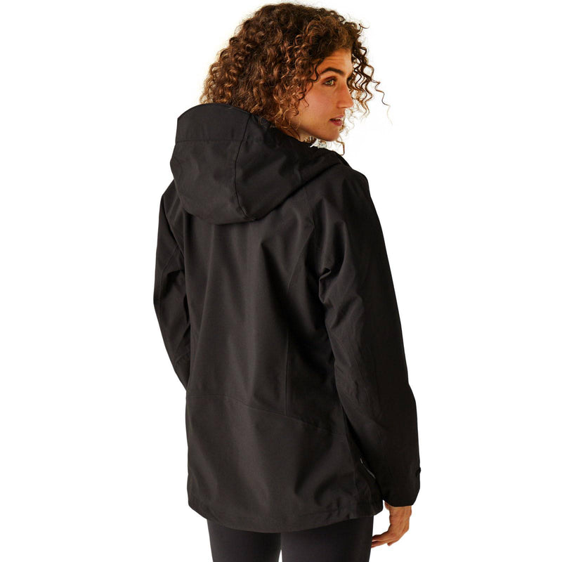 Regatta Womens Birchdale Jacket Black/White