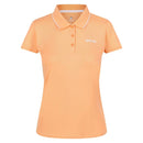 Regatta Womens Maveri Polo Shirt Papaya