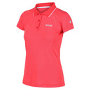 Regatta Womens Maveri Polo Shirt Papaya