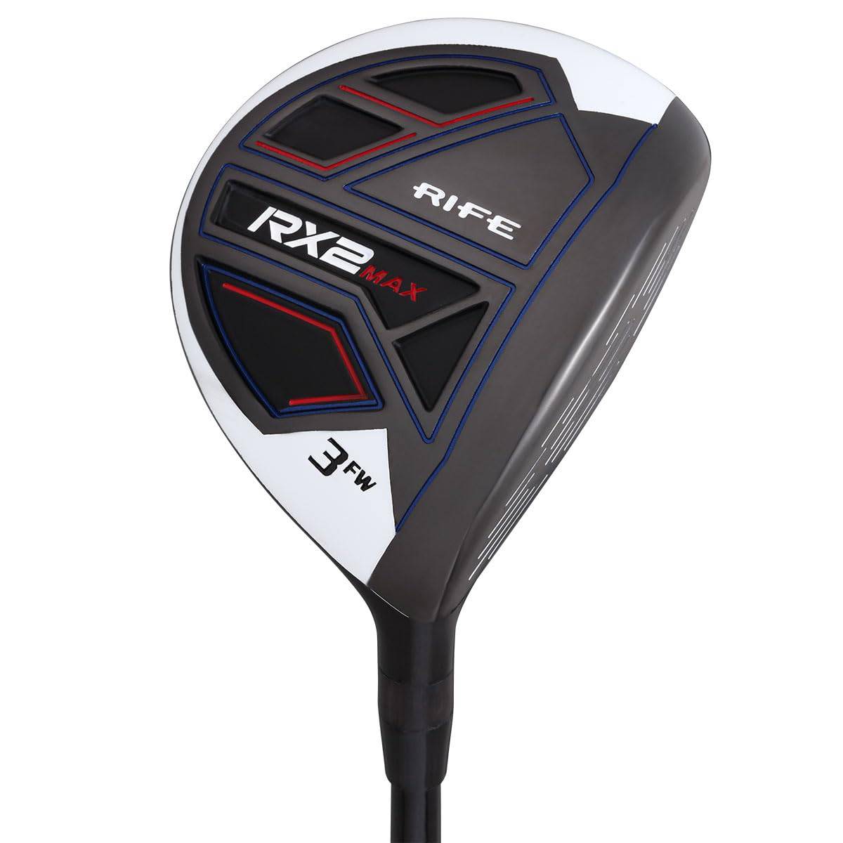 Mens Rife RX2 - Golf Fairway 3 Wood- 15 Degree Fairway Wood | Golf Gift