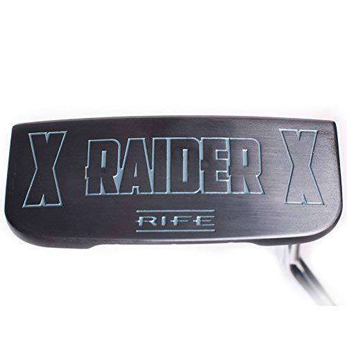 RIFE - Raider - Stainless Steel Golf Putter - Enhanced Performance Golf Putter - Black - Right Hand - 34 Inch