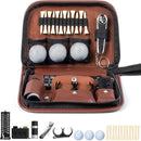 Rilime Luxury Golf Accessory Kit with Leather Case
