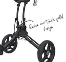 Rovic RV1C Lightweight Golf Trolley – Blue