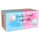 Sass Party & Gifts Gender Reveal Exploding Golf Balls (One Pink & One Blue)