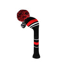 Man Utd - Red Striped Knit Golf Hybrid Cover – Long-Neck Design