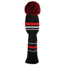 Man Utd - Red Striped Knit Golf Hybrid Cover – Long-Neck Design
