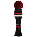 Man Utd - Classic Knit Golf Headcover Set – Red, Black & White