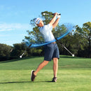 sdhiiolp Golf Training Aid Telescopic Golf Swing Trainer Practical Golf Grip Training Aid Correcting Gesturer Training Aid for Beginner Outdoor or Indoor Practice Tempo Chipping Hitting Training